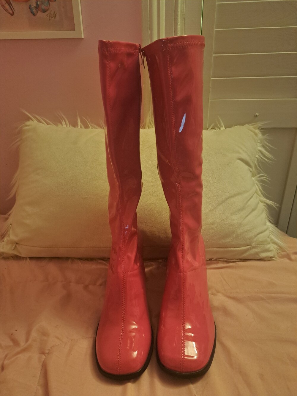 Funtasma Hot Pink GoGo Boots
